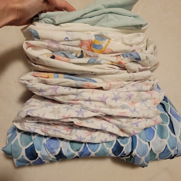 Unique Carousel Designs Mermaid Crib Bedding - Picture 8 of 8